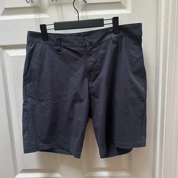 Rhone Commuter Shorts Men's Slate Blue Stretch 9” Inseam gray 34 - Picture 2 of 6